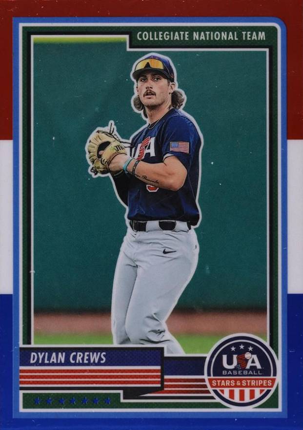 2023 Panini Stars & Stripes USA Dylan Crews #86 Baseball Card