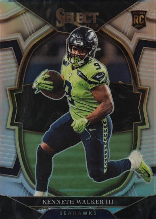 2022 Panini Select Kenneth Walker III #2 Football Card