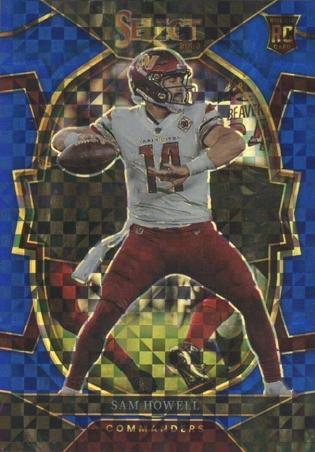 2022 Panini Select Sam Howell #76 Football Card