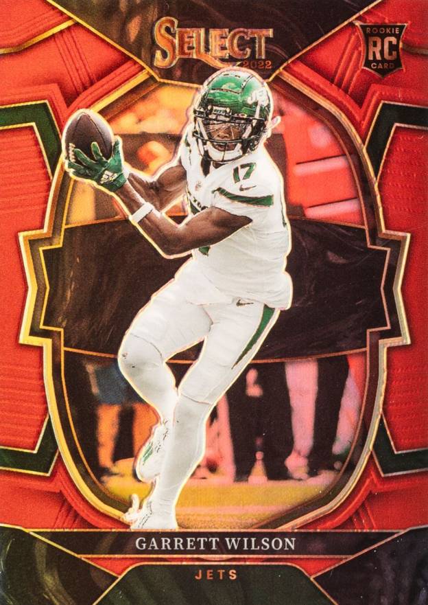 2022 Panini Select Garrett Wilson #88 Football Card