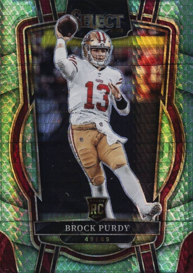 2022 Panini Select Brock Purdy #213 Football Card