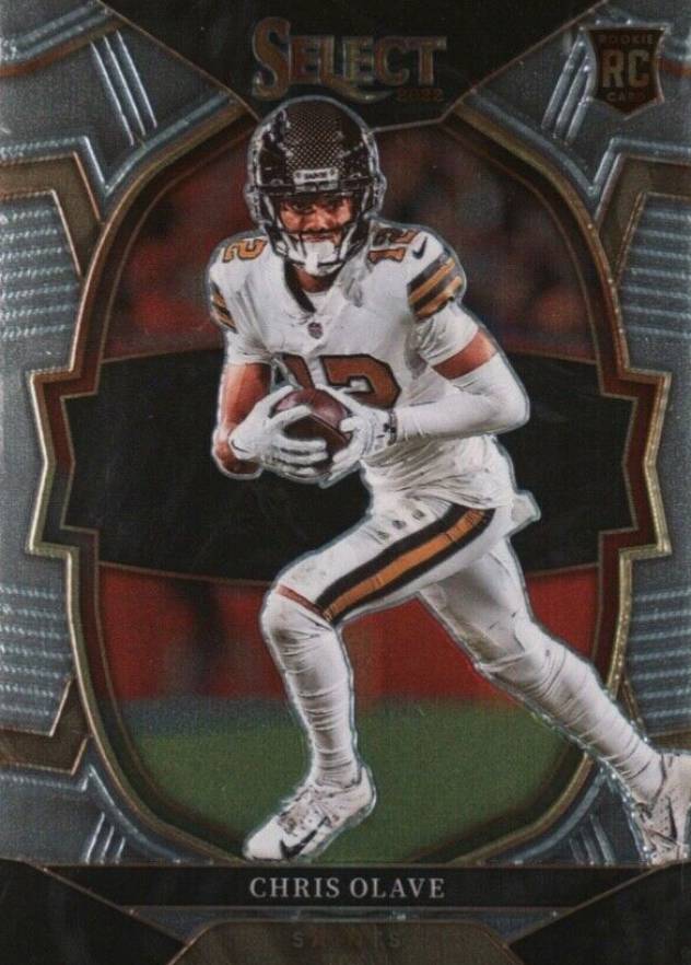 2022 Panini Select Chris Olave #30 Football Card