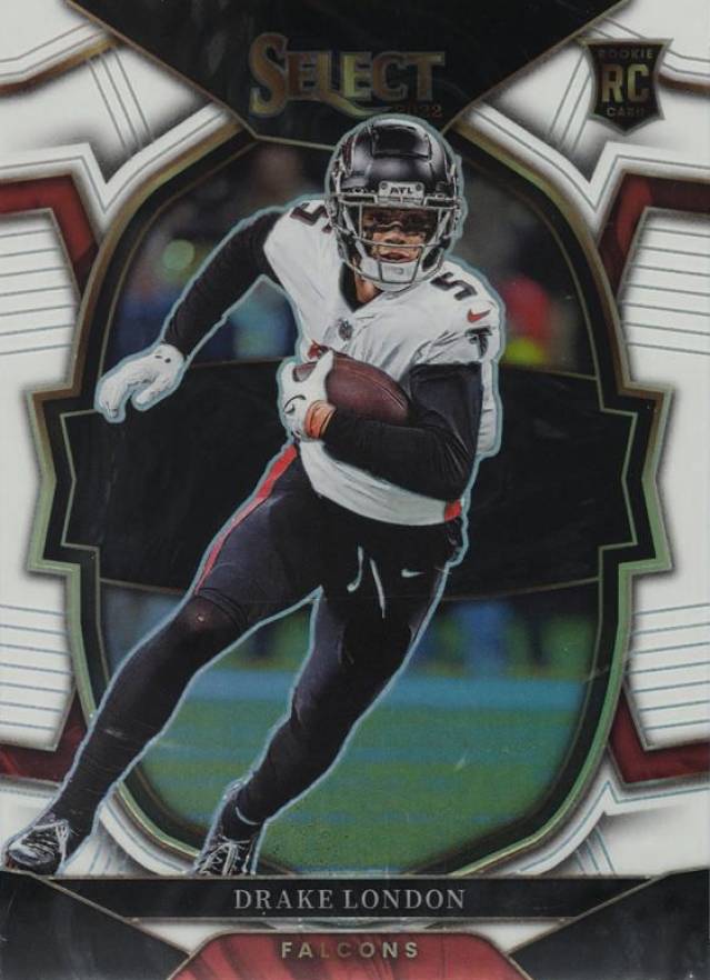 2022 Panini Select Drake London #35 Football Card