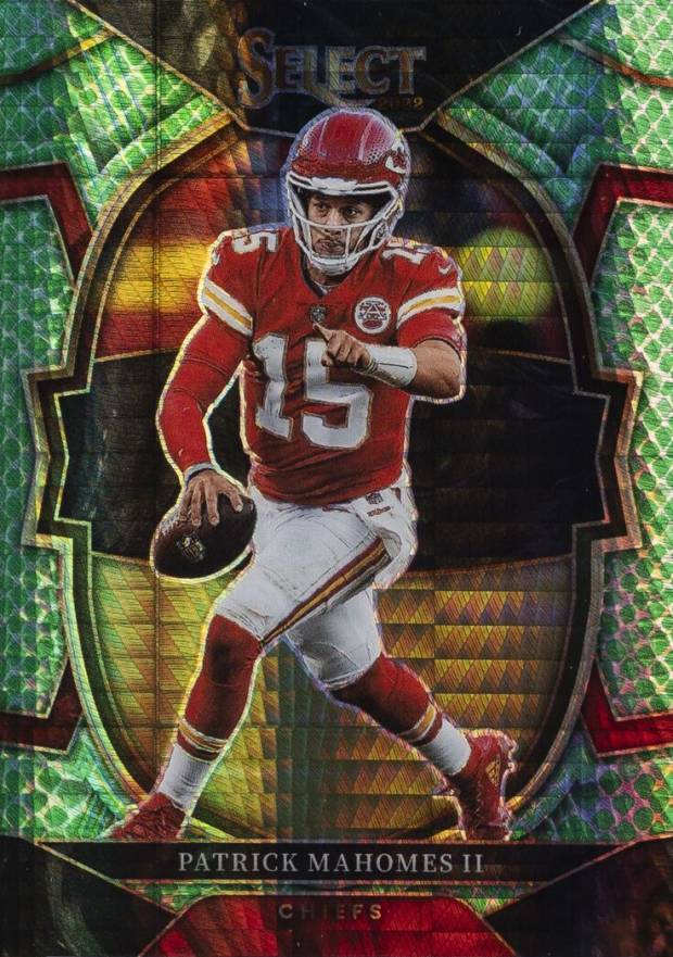 2022 Panini Select Patrick Mahomes II #20 Football Card