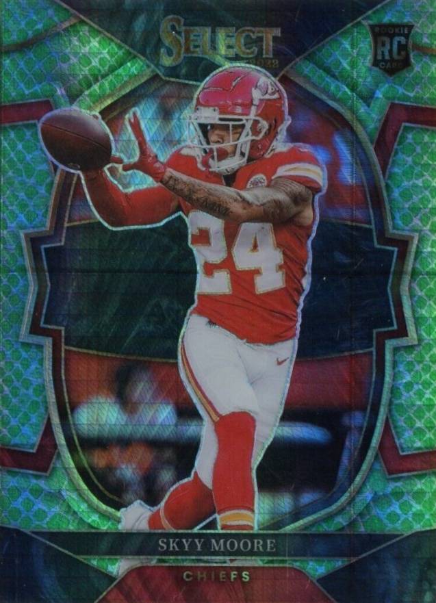 2022 Panini Select Skyy Moore #21 Football Card