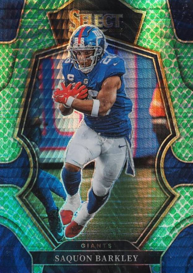 2022 Panini Select Saquon Barkley #173 Football Card