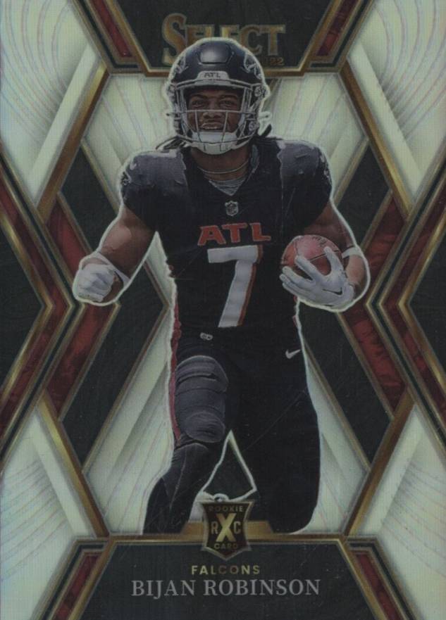 2022 Panini Select Bijan Robinson #507 Football Card