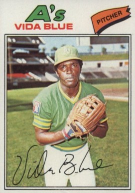 1977 Topps Vida Blue #230 Baseball Card