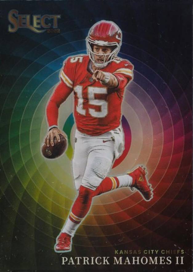 2022 Panini Select Color Wheel Patrick Mahomes II #CW4 Football Card