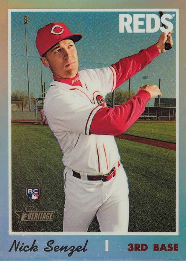 2019 Topps Heritage Nick Senzel #507 Baseball Card