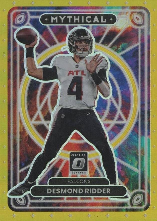 2022 Panini Donruss Optic Mythical Desmond Ridder #M19 Football Card