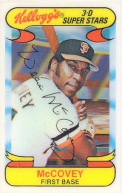 1978 Kellogg's Willie McCovey #23 Baseball Card