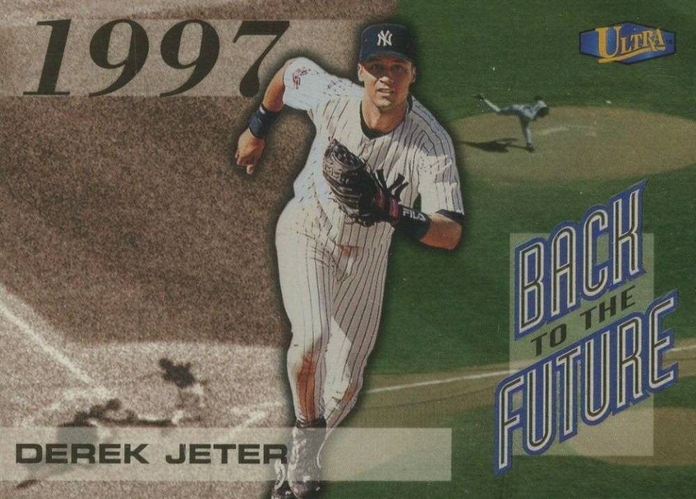 1998 Ultra Back To The Future Derek Jeter #3 Baseball Card