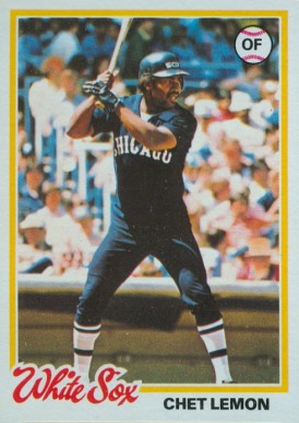 1978 Topps Chet Lemon #127 Baseball Card