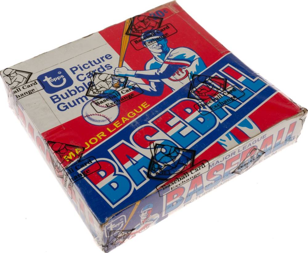 1978 Topps Cello Pack Box #CPB Baseball Card