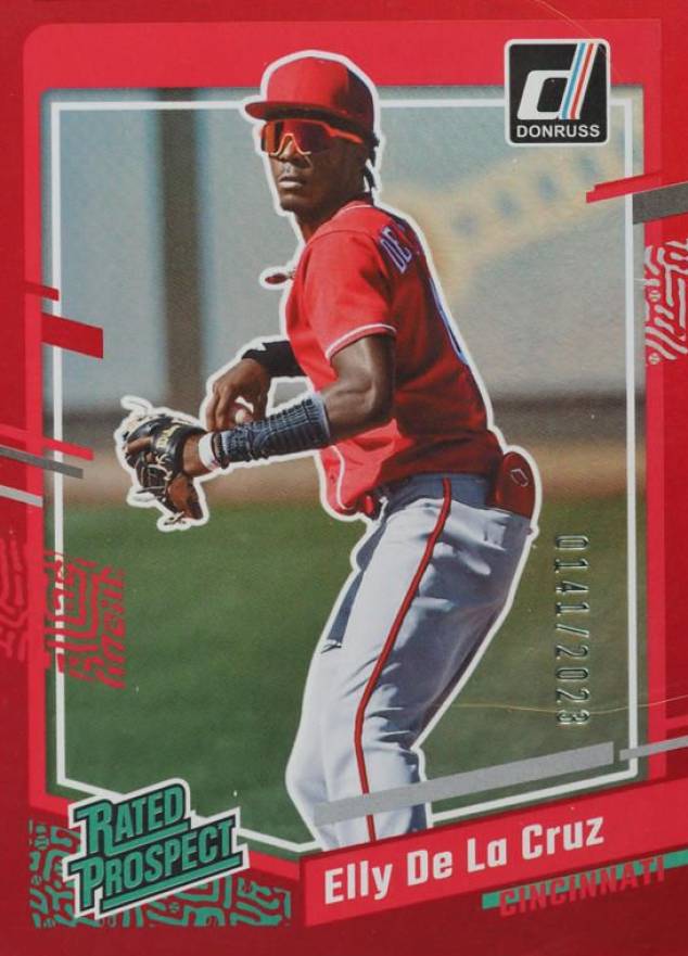 2023 Panini Donruss Elly de La Cruz #57 Baseball Card