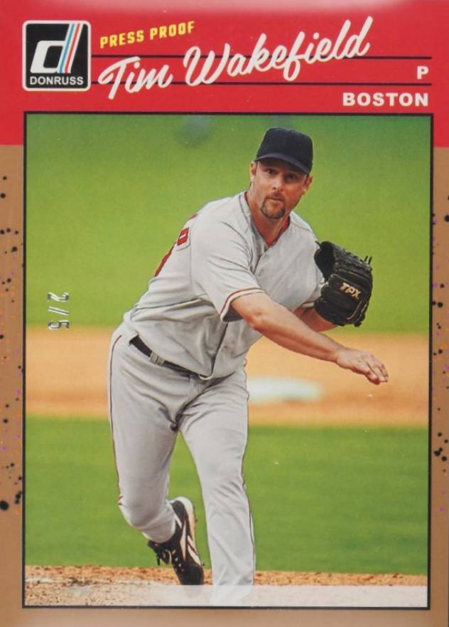 2023 Panini Donruss Tim Wakefield #290 Baseball Card