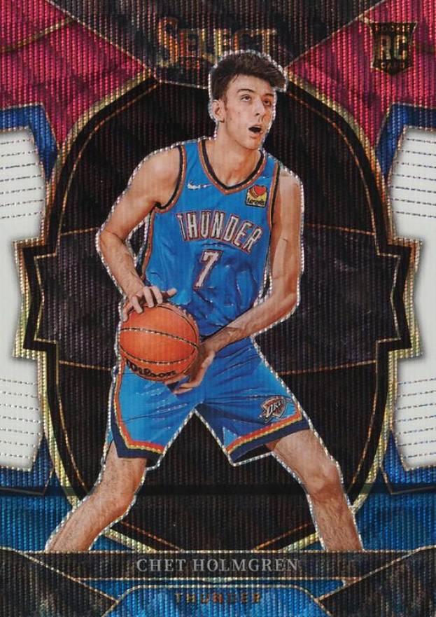 2022 Panini Select Chet Holmgren #83 Basketball Card