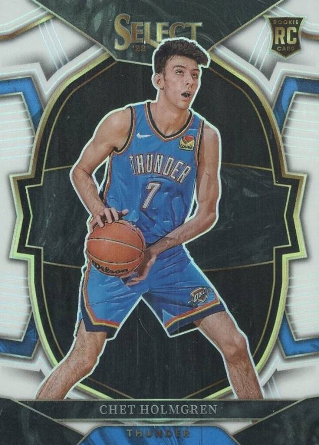 2022 Panini Select Chet Holmgren #83 Basketball Card