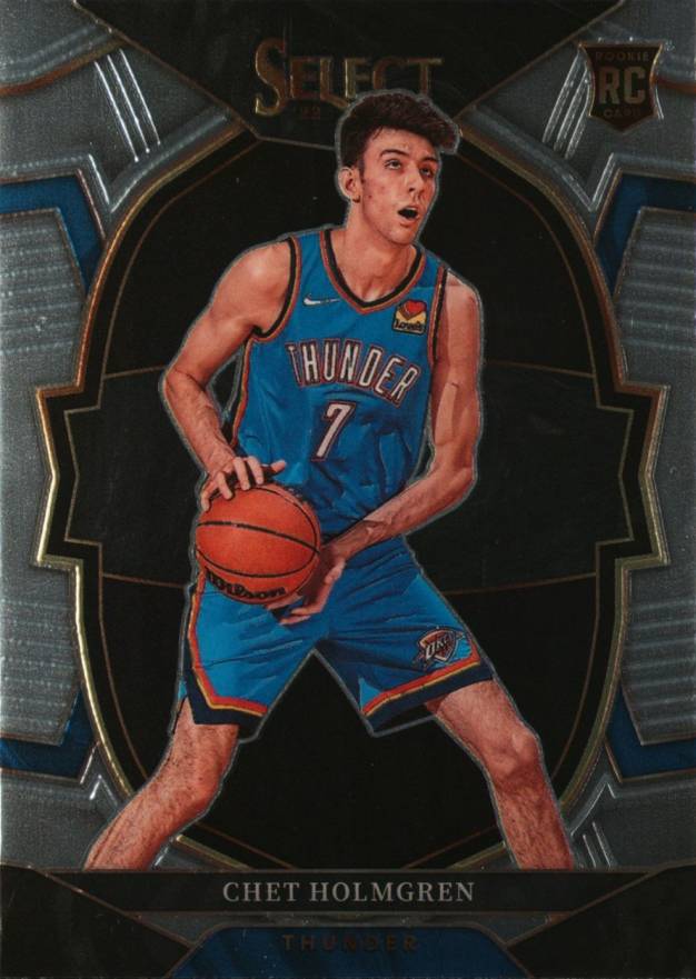 2022 Panini Select Chet Holmgren #83 Basketball Card