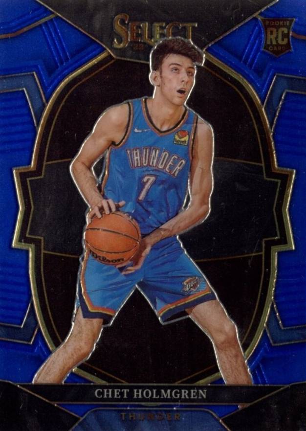 2022 Panini Select Chet Holmgren #83 Basketball Card