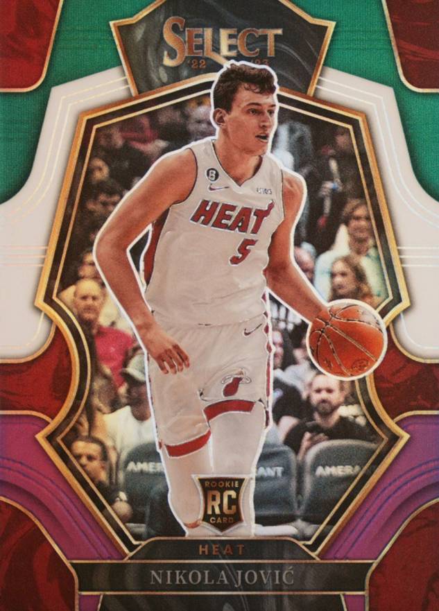 2022 Panini Select Nikola Jovic #170 Basketball Card