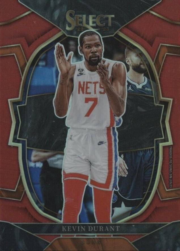 2022 Panini Select Kevin Durant #37 Basketball Card