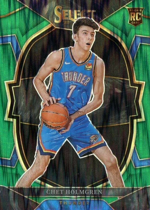 2022 Panini Select Chet Holmgren #83 Basketball Card