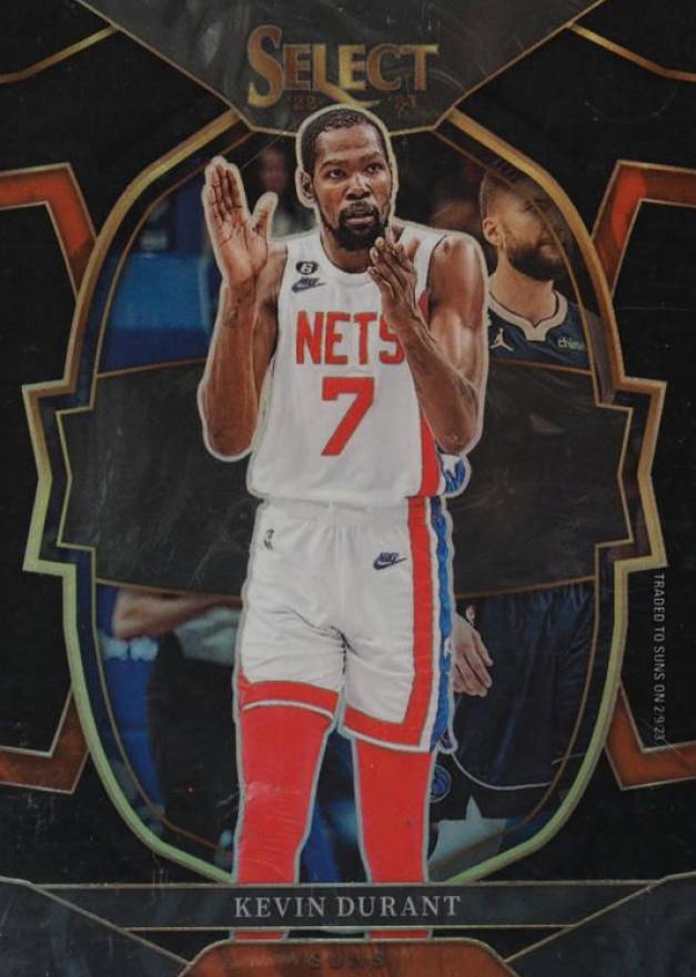 2022 Panini Select Kevin Durant #37 Basketball Card