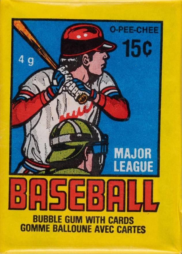 1979 O-Pee-Chee Wax Pack #WP Baseball Card