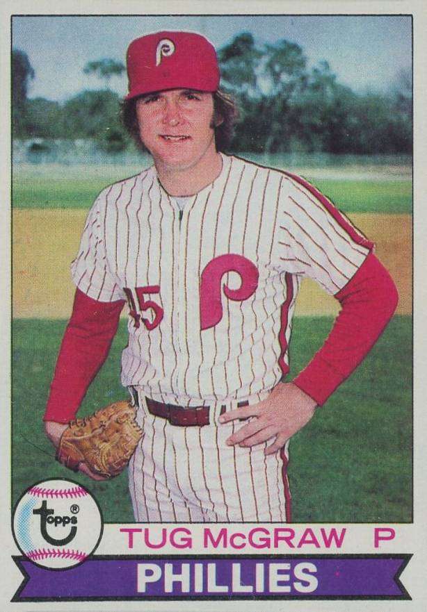 1979 Topps Tug McGraw #345 Baseball Card