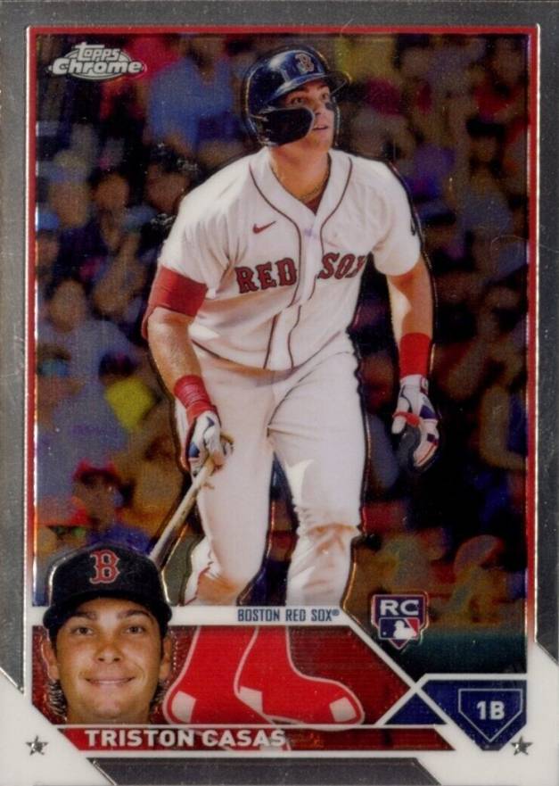 2023 Topps Chrome Triston Casas #174 Baseball Card