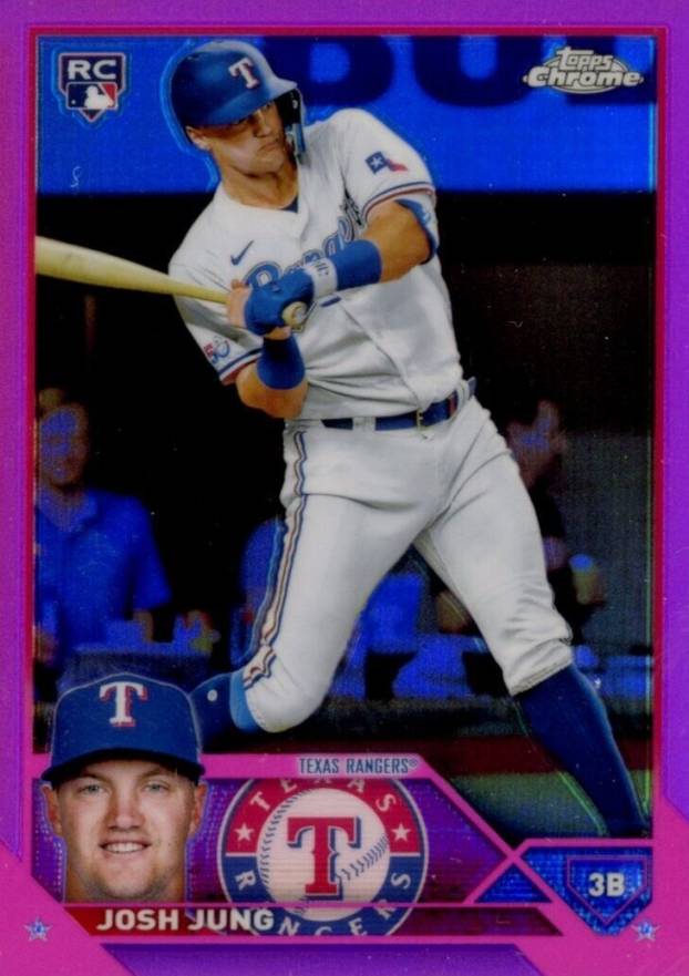 2023 Topps Chrome Josh Jung #93 Baseball Card