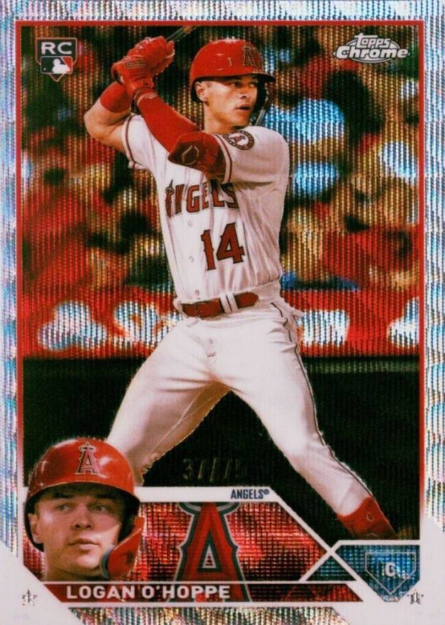 2023 Topps Chrome Logan O'Hoppe #188 Baseball Card