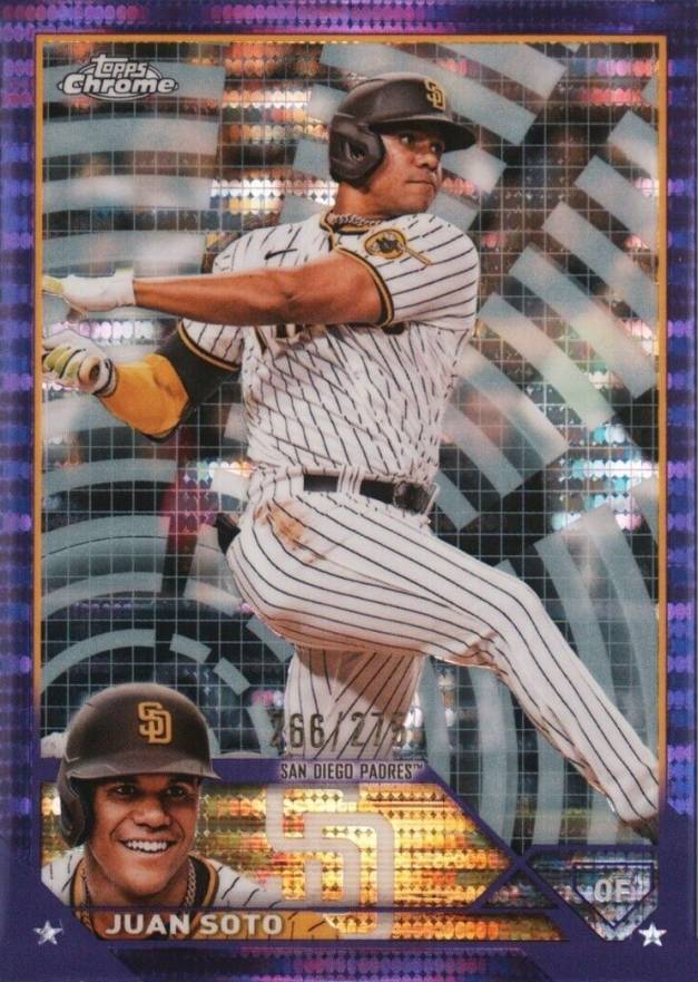 2023 Topps Chrome Juan Soto #100 Baseball Card