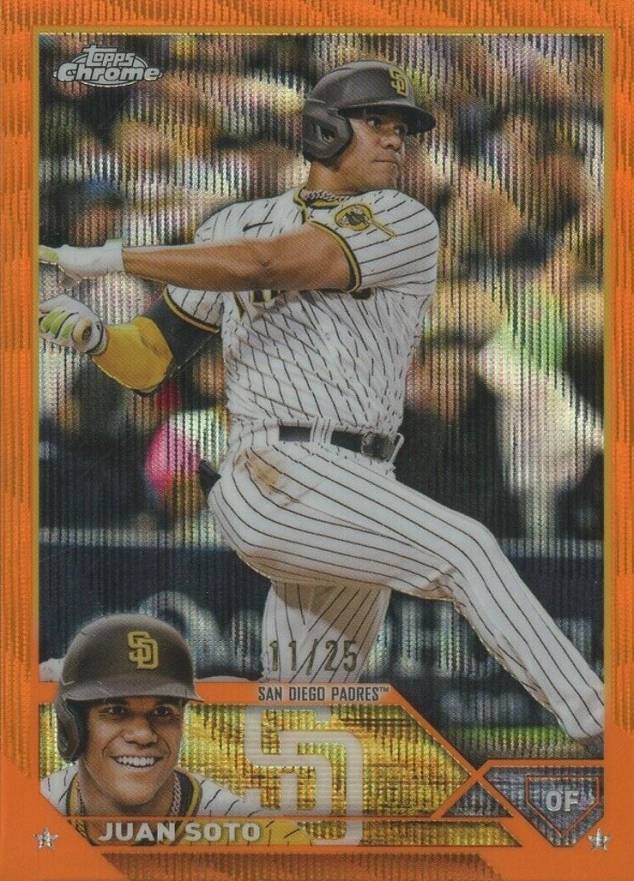 2023 Topps Chrome Juan Soto #100 Baseball Card