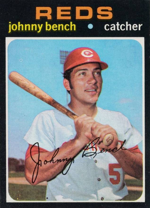 1971 Topps Johnny Bench #250 Baseball Card