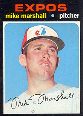 1971 Topps Mike G. Marshall #713 Baseball Card