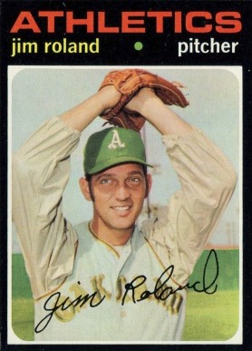1971 Topps Jim Roland #642 Baseball Card