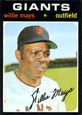 1971 Topps Willie Mays #600 Baseball Card