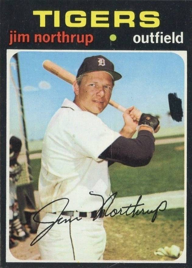 1971 Topps Jim Northrup #265b Baseball Card