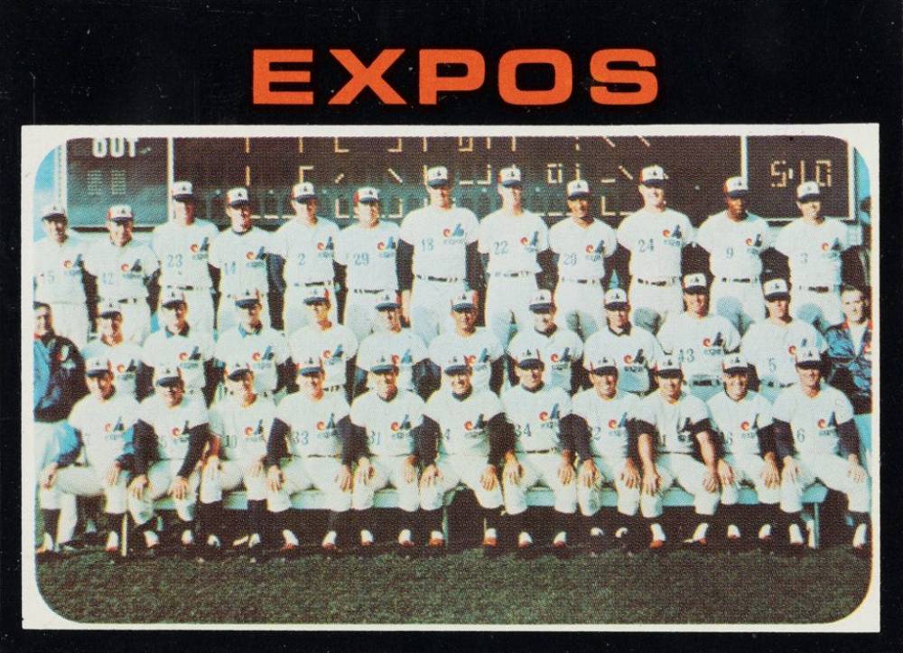 1971 Topps Montreal Expos Team #674 Baseball Card