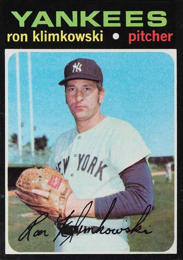 1971 Topps Ron Klimkowski #28 Baseball Card