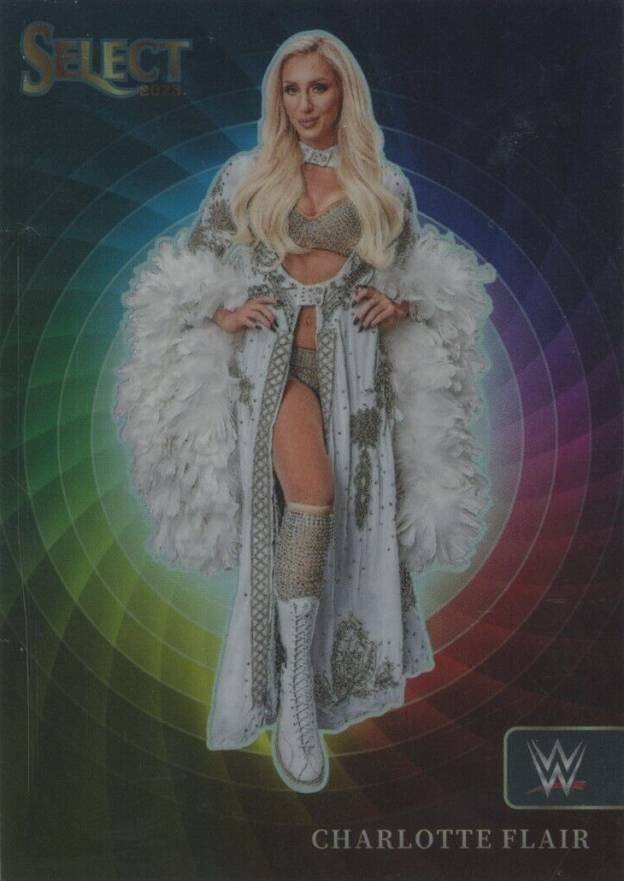 2023 Panini Select WWE Color Wheel Charlotte Flair #4 Other Sports Card