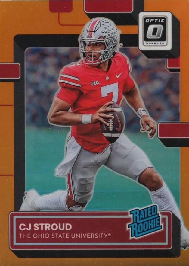 2023 Panini Chronicles Draft Picks Donruss Optic CJ Stroud #5 Football Card