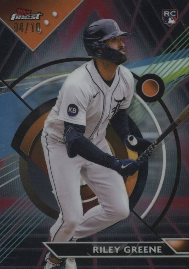 2023 Topps Finest Riley Greene #10 Baseball Card