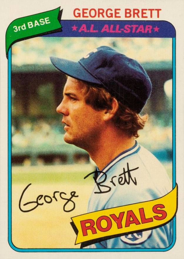 1980 O-Pee-Chee George Brett #235 Baseball Card