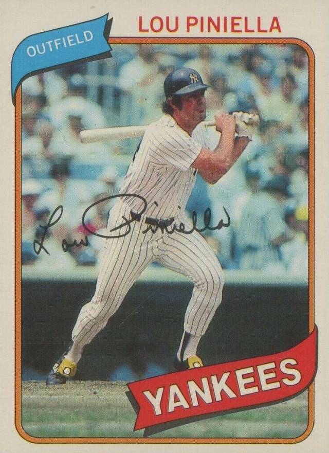 1980 O-Pee-Chee Lou Piniella #120 Baseball Card