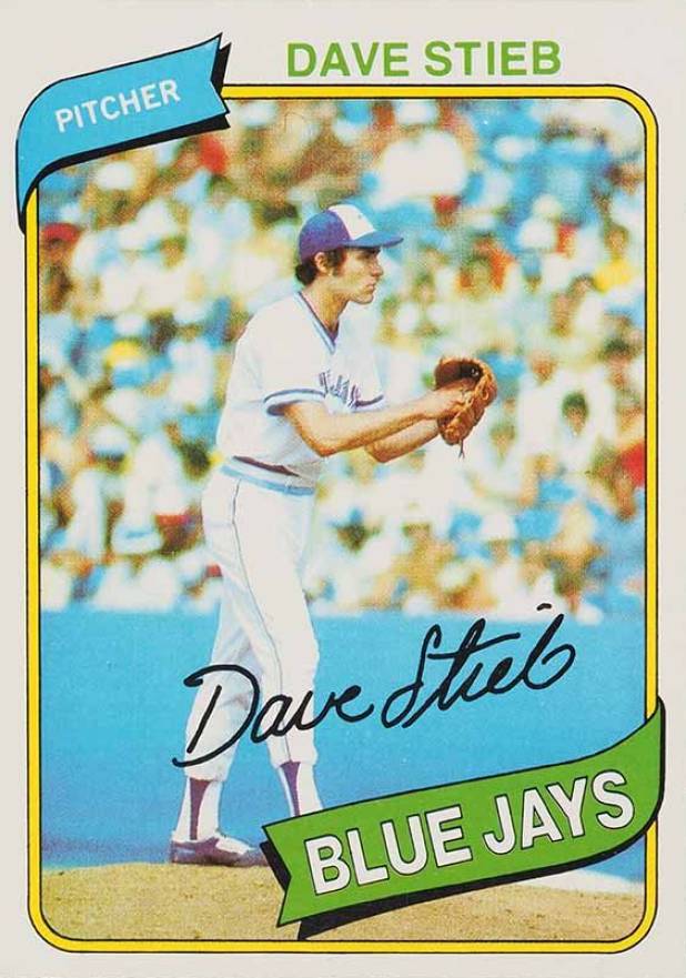 1980 O-Pee-Chee Dave Stieb #42 Baseball Card