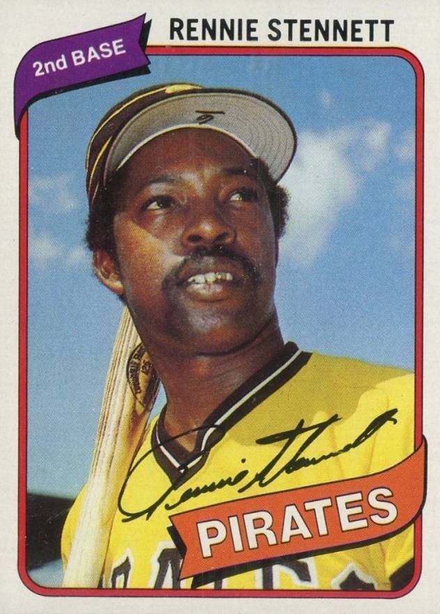 1980 Topps Rennie Stennett #501 Baseball Card